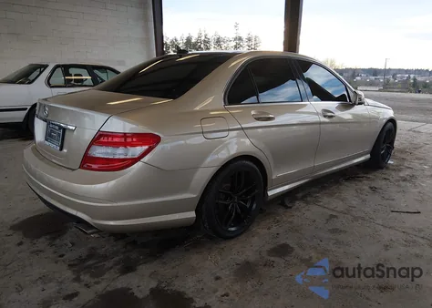 2010 Mercedes-Benz C 300 Sport from USA, damaged, VIN WDDGF5EB8AR098721